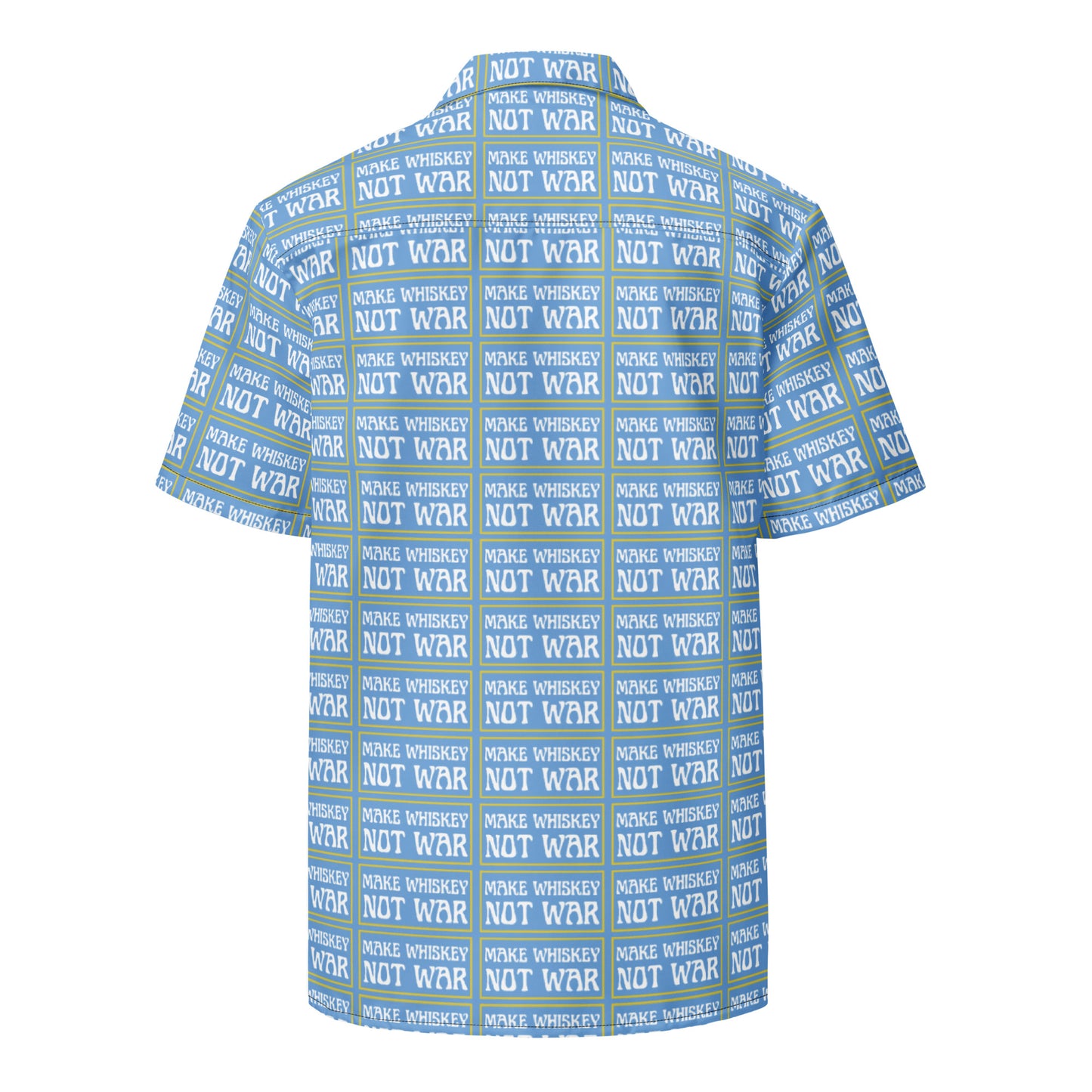 Make Whiskey Not War Button Shirt