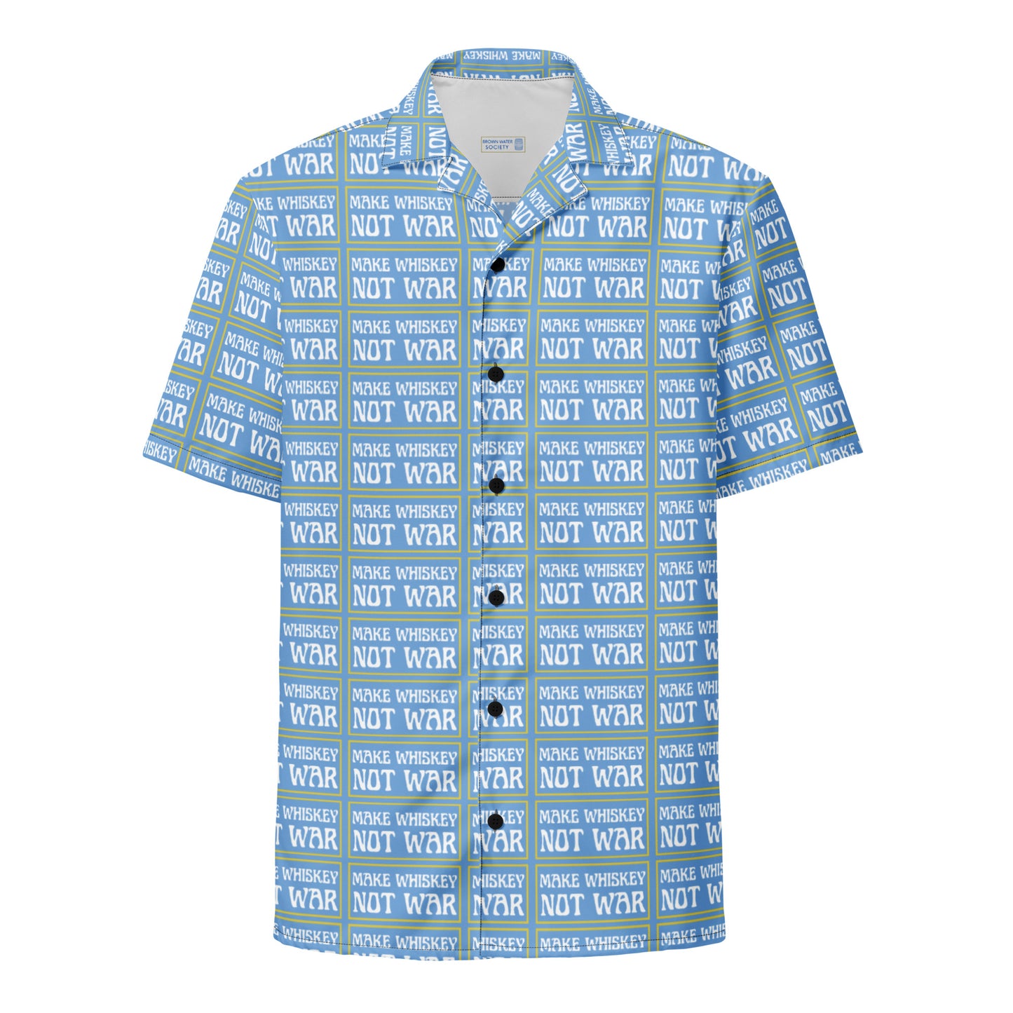 Make Whiskey Not War Button Shirt