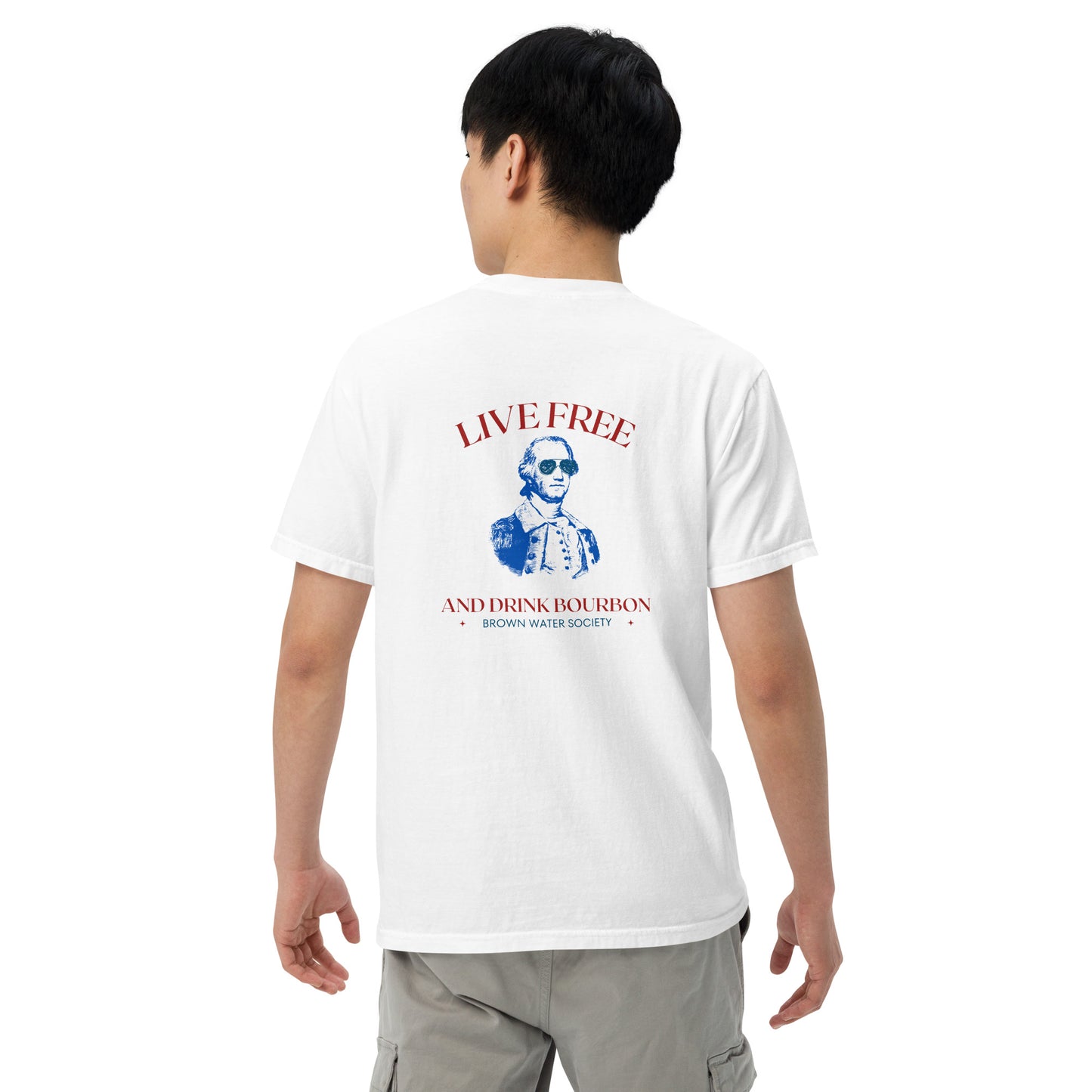 Live Free and Drink Bourbon T-Shirt