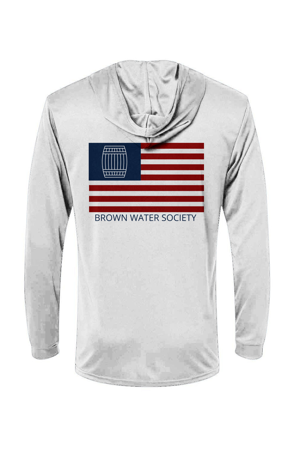 American Flag Performance Hooded Tee