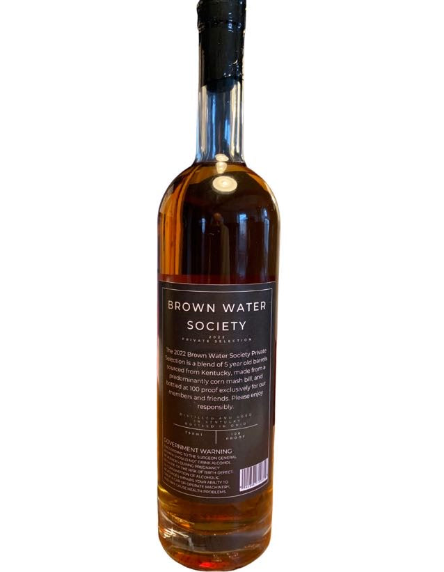 Brown Water Society - 2022 Private Selection