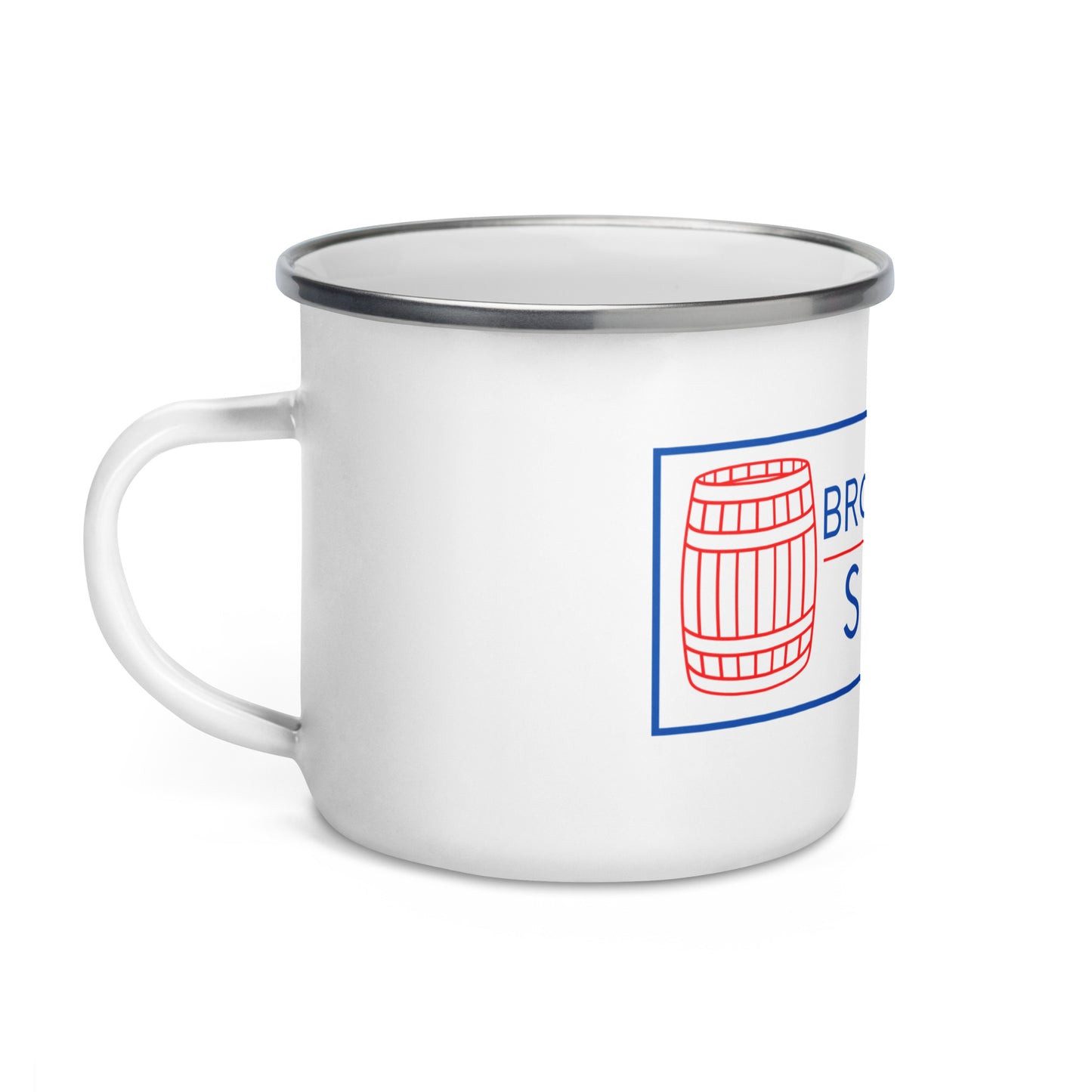 BWS Enamel Coffee Mug